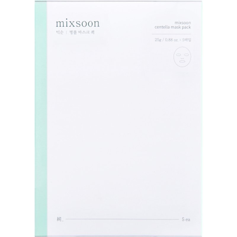 mixsoon - Pack de masques Centella - 25g*5pièces