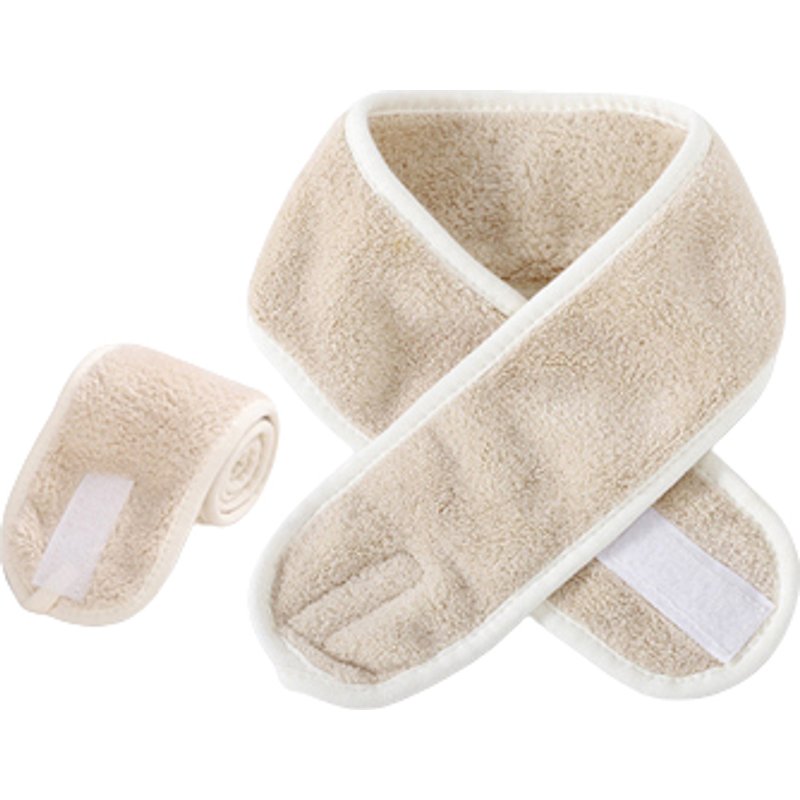 MsBlossom - Bandeau de lavage du visage - 1pièce - Camel