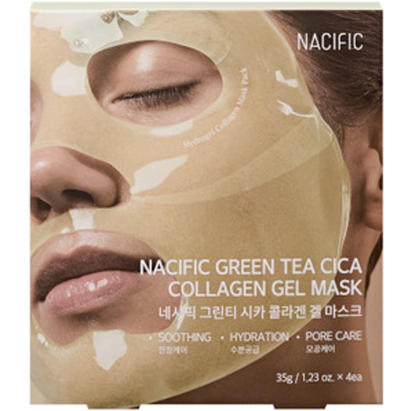 Nacific - Masque gel collagène Cica au thé vert - 35g*1ea
