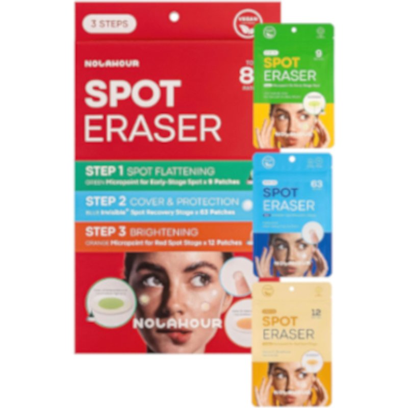 Nolahour - Gomme à taches 3 étapes - 84pièces