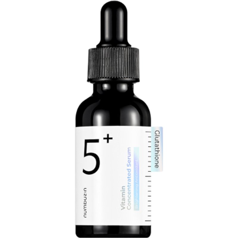 numbuzin - Sérum concentré de vitamines et de glutathion n°5+ - 30 ml