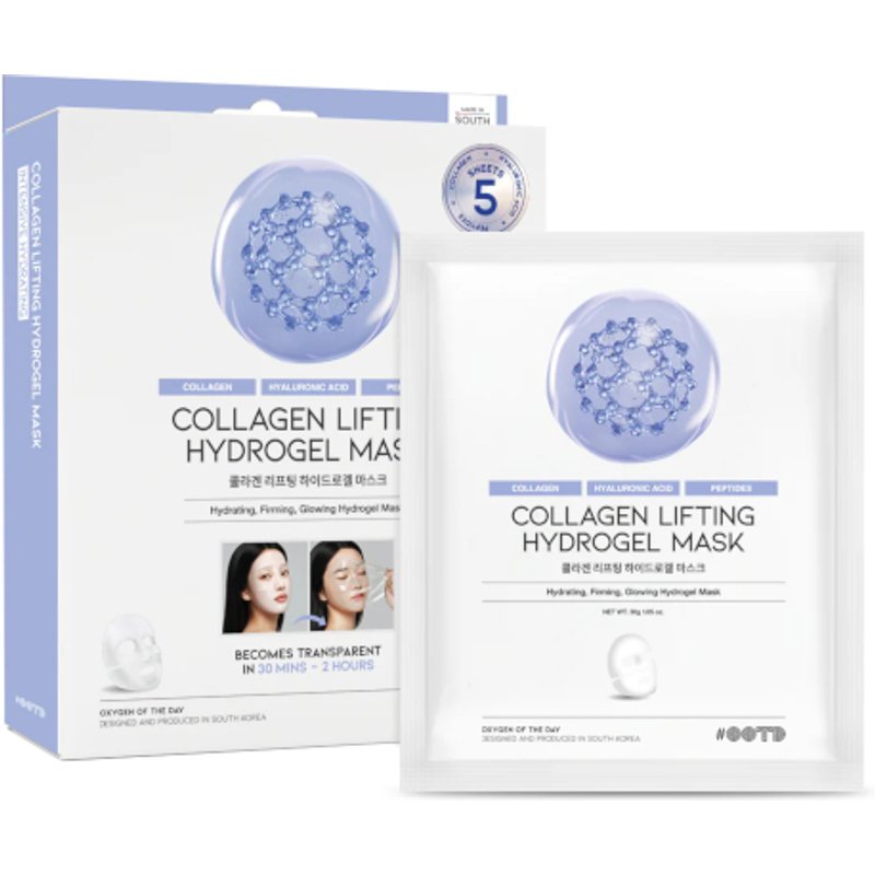 OOTD - Masque Hydrogel Lifting au Collagène - 30g x 5pièces