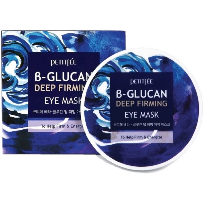 PETITFEE - B Glucan Masque pour les yeux raffermissant en profondeur - 60pièces