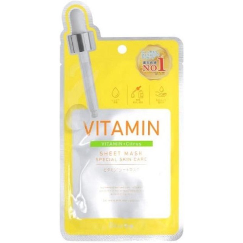 Picomonte - Masque visage Dcure+ Vitamine + Agrumes - 1 pièce