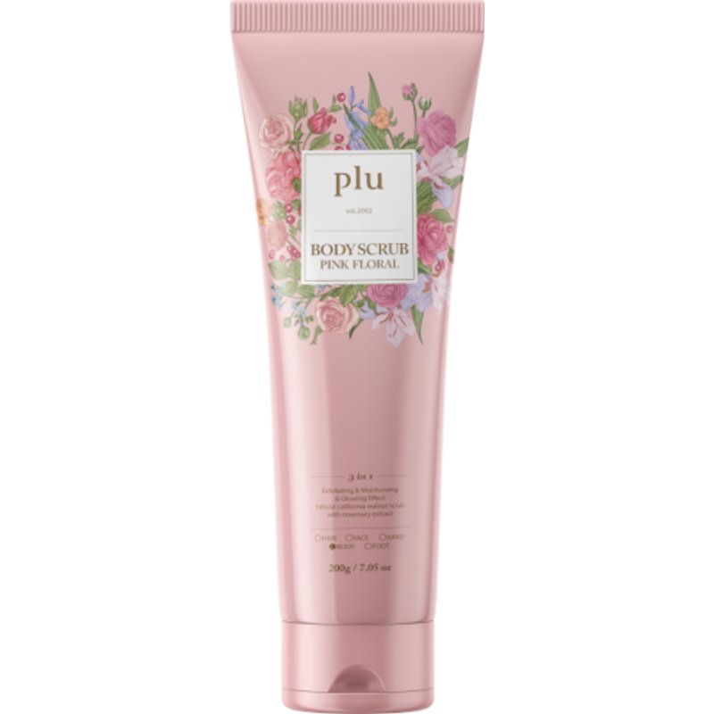 plu - Gommage corporel à la fleur rose - 200g