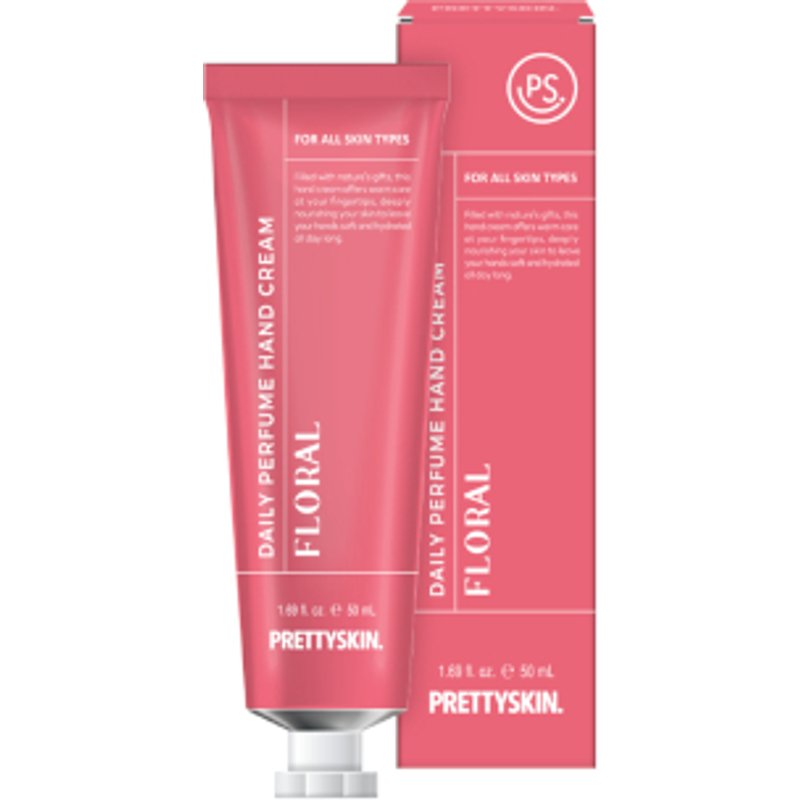 PRETTYSKIN - Crème pour les mains parfumée quotidienne - 50ml - Floral