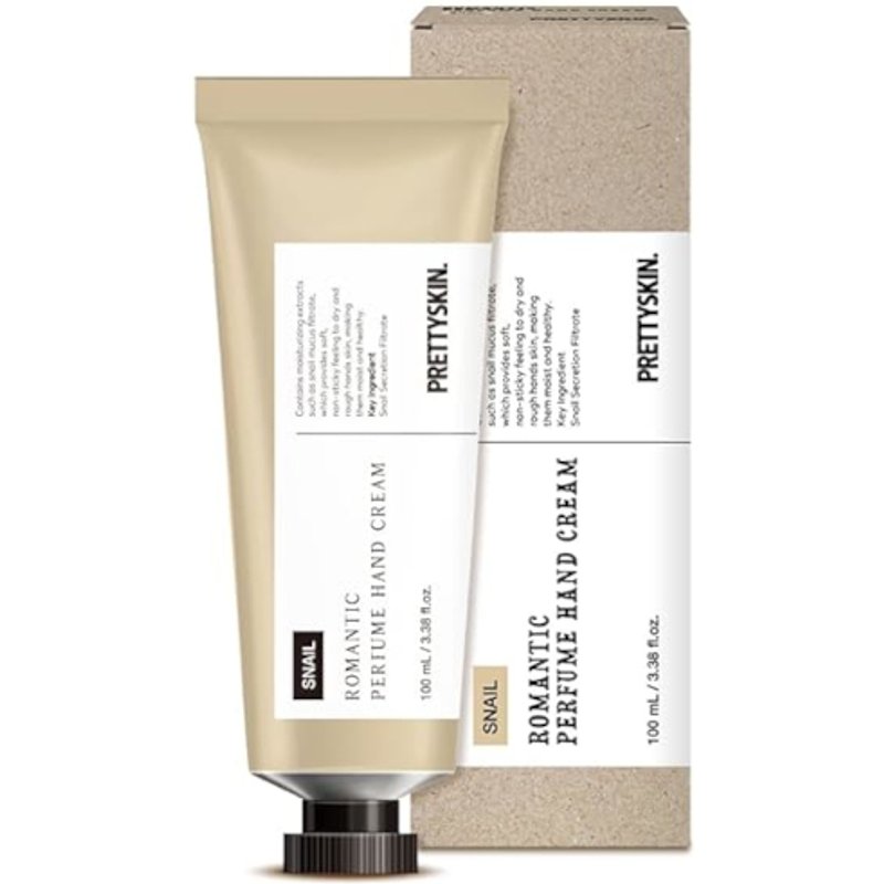 PRETTYSKIN - Crème pour les mains au parfum romantique - Escargot - 100ml