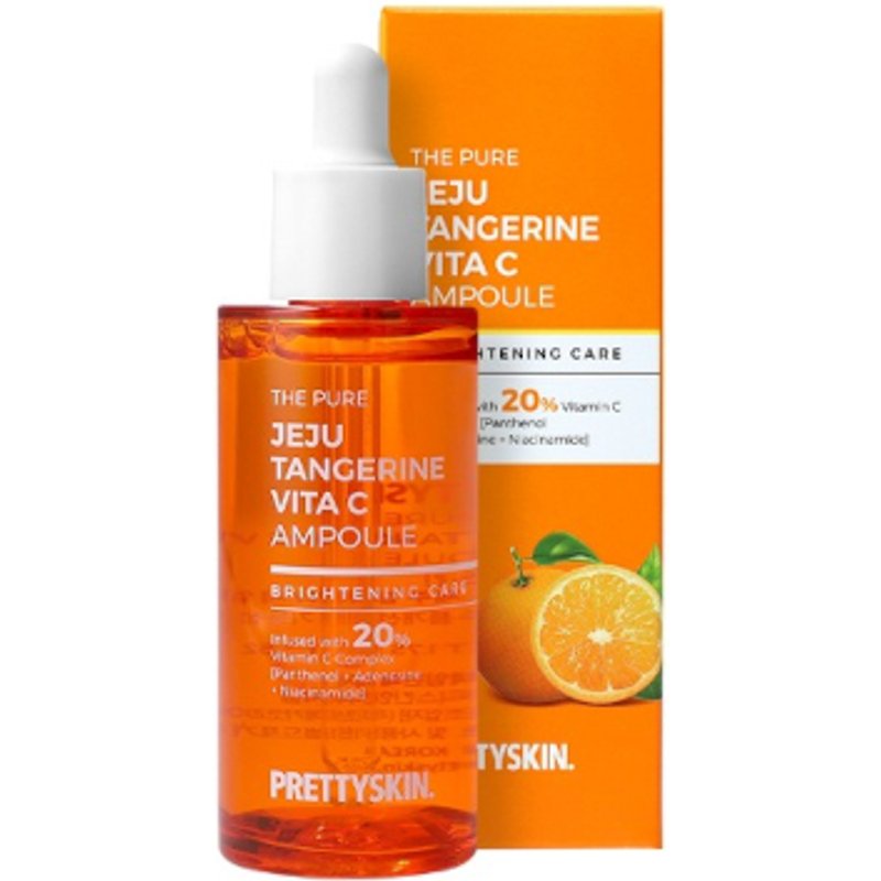PRETTYSKIN - L'ampoule Vita C à la mandarine pure de Jeju - 52ml