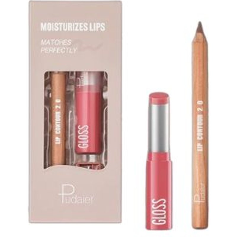 Pudaier - Coffret cadeau pour les lèvres - 2.5g+3.5g - 07 Cream Cloud