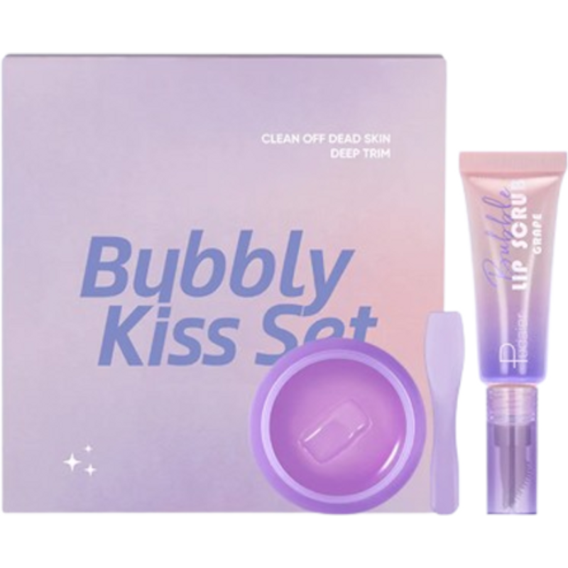 Pudaier - Coffret exfoliant et nourrissant pour les lèvres - 10g+10g