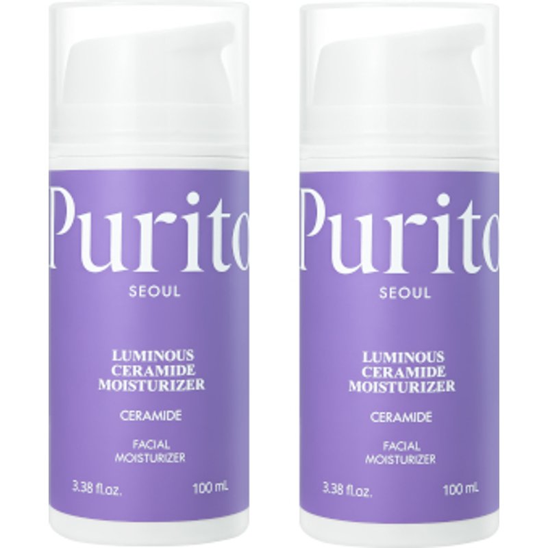 Purito SEOUL - Luminous Ceramide Moisturizer - 100ml (2ea) Set