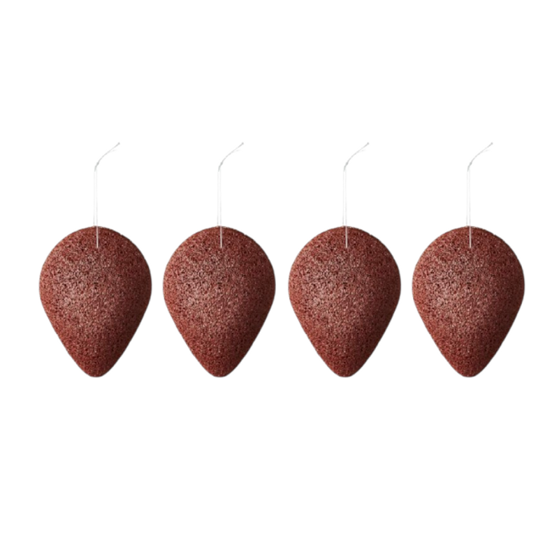 Purito SEOUL JEJU Volcanic Scoria Konjac Sponge - 7g (4ea) Set