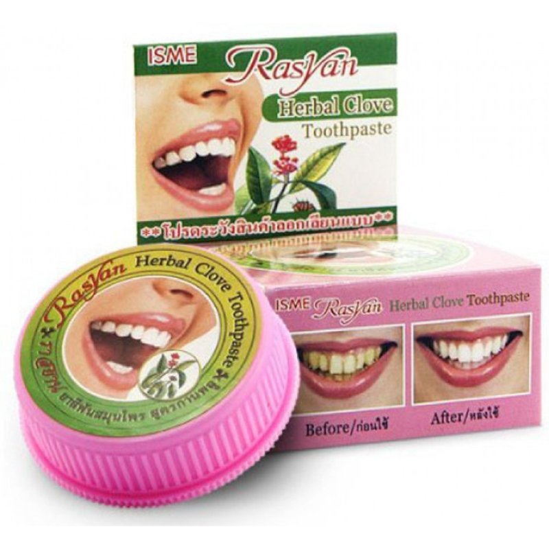 Rasyan - Dentifrice aux clous de girofle aux herbes - 25g