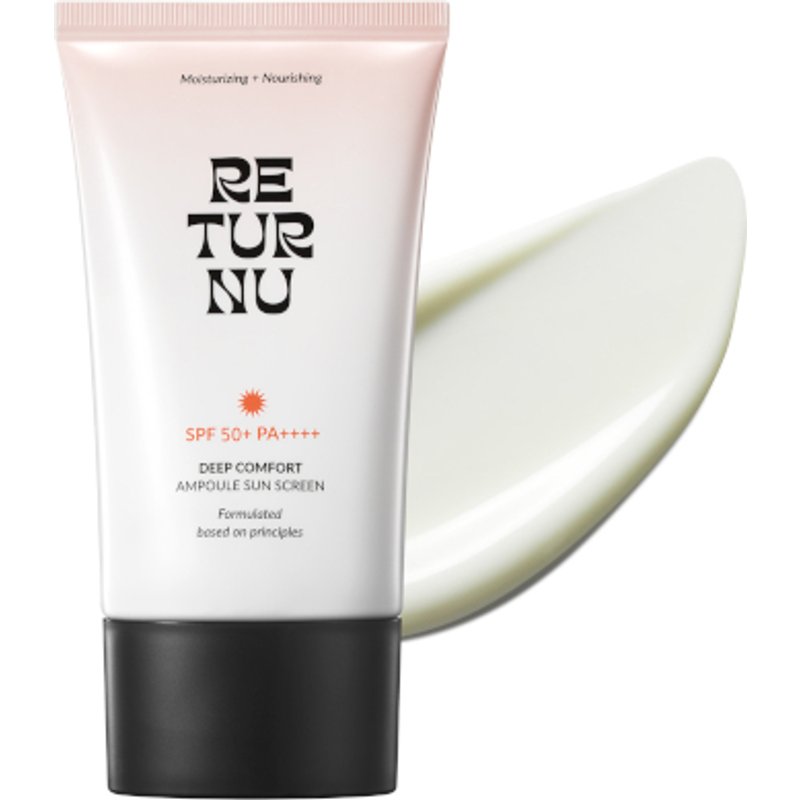 RETURNU - Ampoule écran solaire Deep Comfort SPF 50+ PA++++ - 50ml