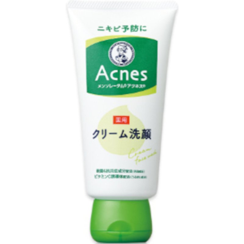 Rohto Mentholatum - Nettoyant crémeux pour le visage pour l'acné - 130 g