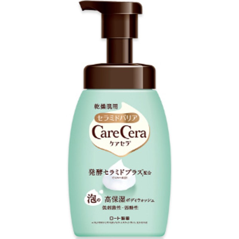 Rohto Mentholatum - Care Cera High Moisturizing Foam Body Wash - 450ml