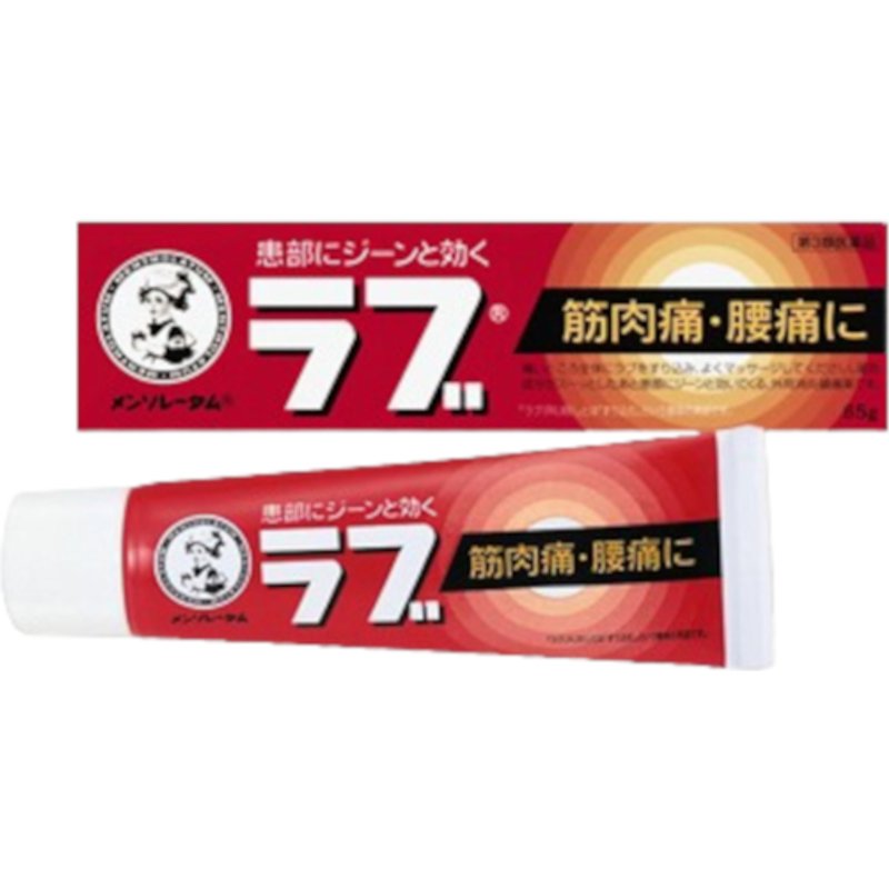 Rohto Mentholatum - Amour pour les douleurs musculaires et les maux de dos - 65g