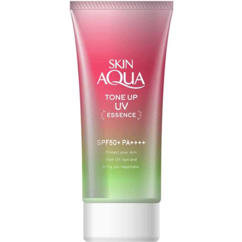 Rohto Mentholatum - Skin Aqua Tone Up Essence Bonheur Aura SPF50+ PA++++ - 80g