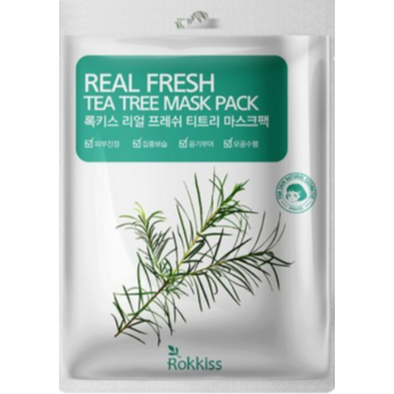 Rokkiss - Masque à l'arbre à thé Real Fresh - 1pièce