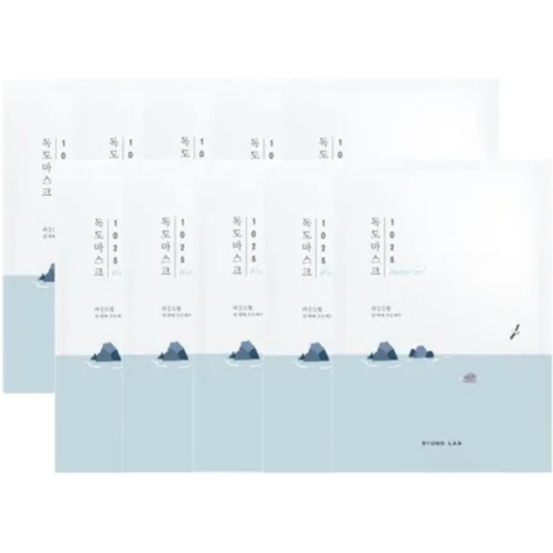 Round Lab - 1025 Dokdo Water Gel Masque Feuille - 30ml*10ea