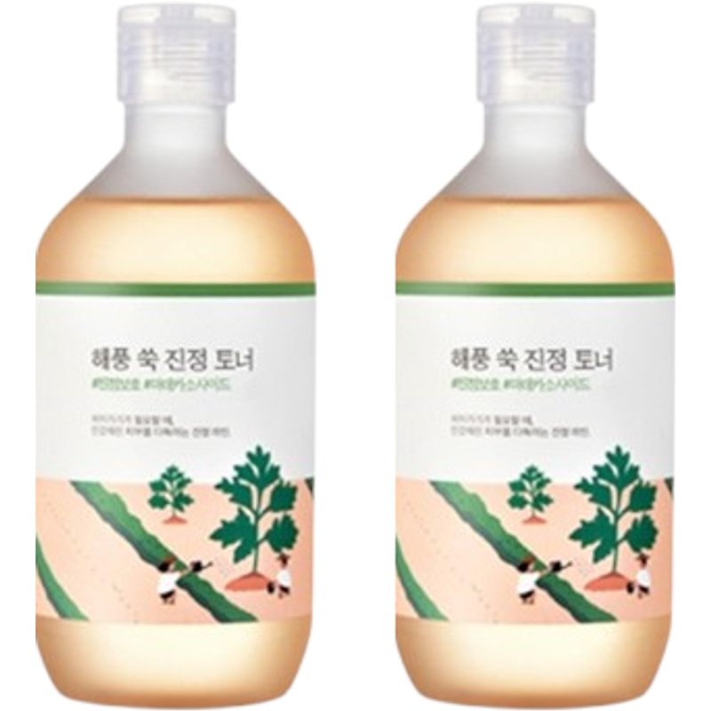 Round Lab - Mugwort Calming Toner - 300ml (2ea) Set