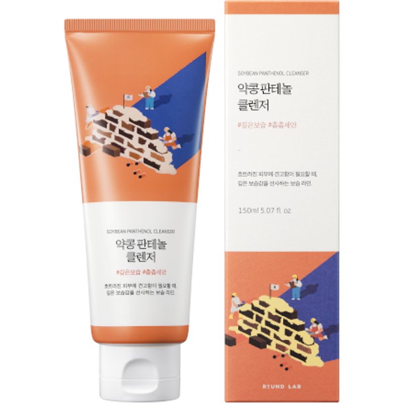 Round Lab - Nettoyant au panthénol de soja - 150ml