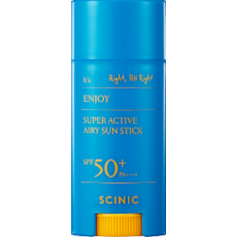 SCINIC - Profitez du Super Active Airy Sun Stick SPF50 + PA ++++ - 15g