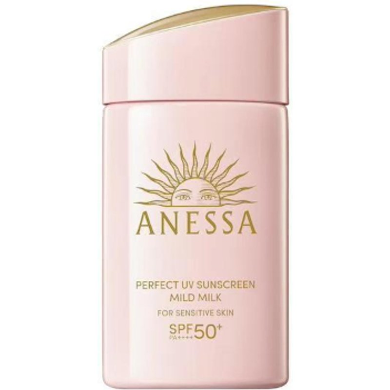 Shiseido - Anessa Crème Solaire UV Parfaite Lait Doux Pour Peaux Sensibles SPF50+ PA++++ - 60ml
