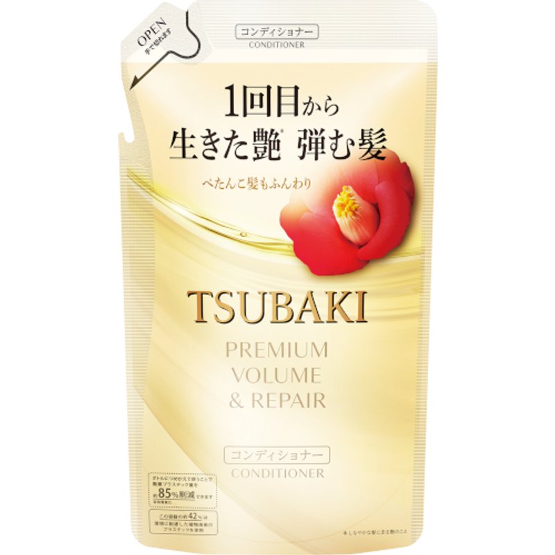 Shiseido - Recharge de revitalisant Tsubaki Premium Volume & Repair - 300ml