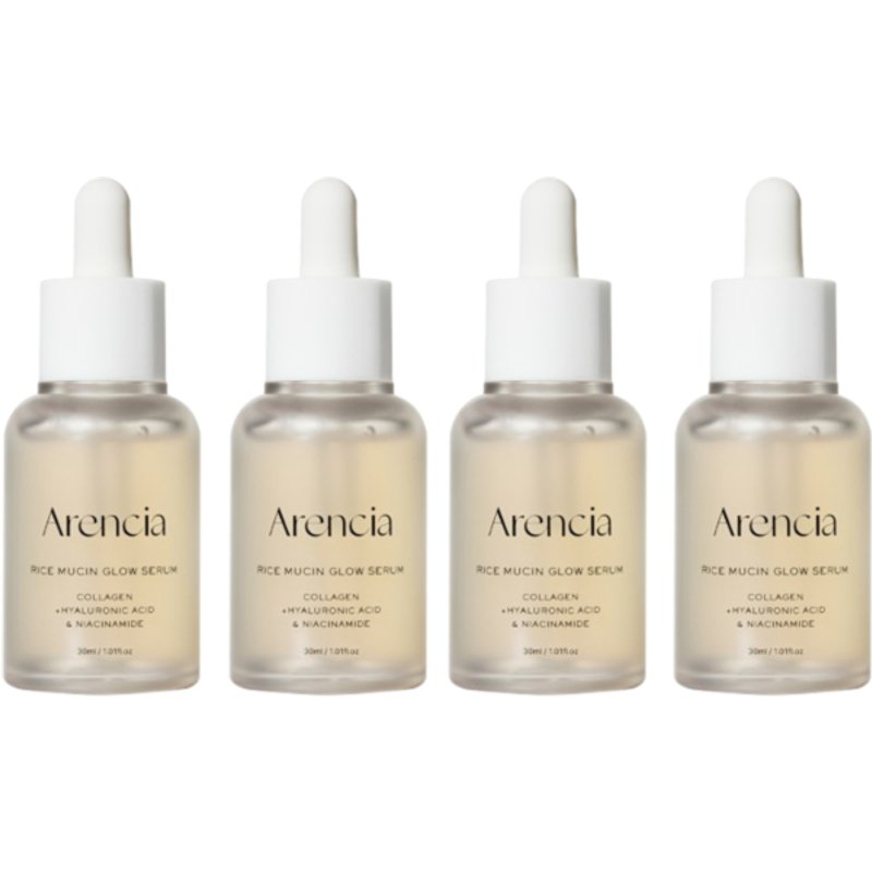 Arencia - Rice Mucin Glow Serum - 30ml (4ea) Set
