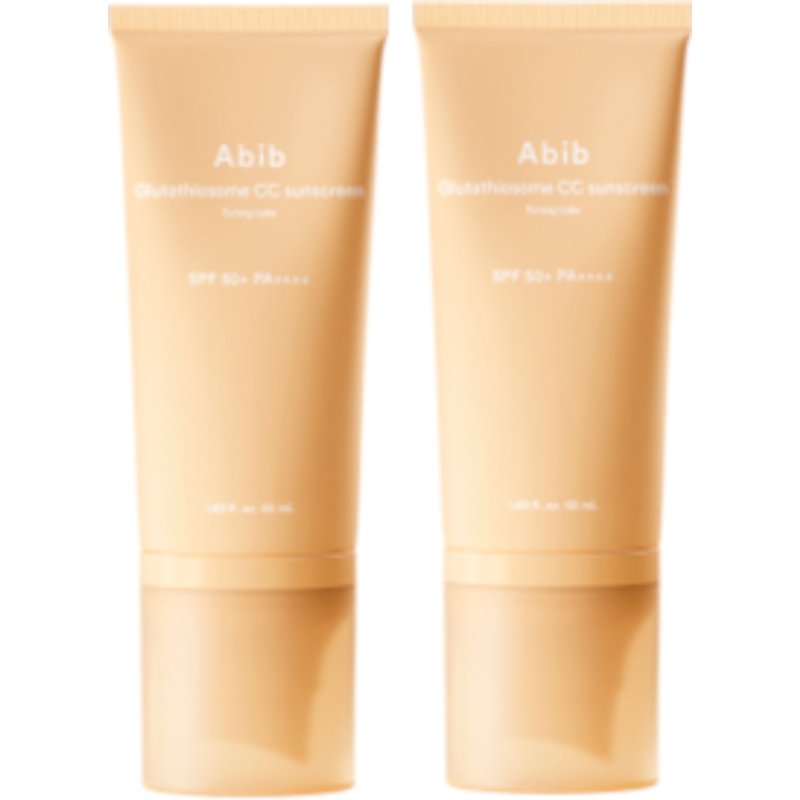 Abib - Glutathiosome CC Sunscreen Toning Tube SPF 50+ PA++++ - 50ml (2ea) Set