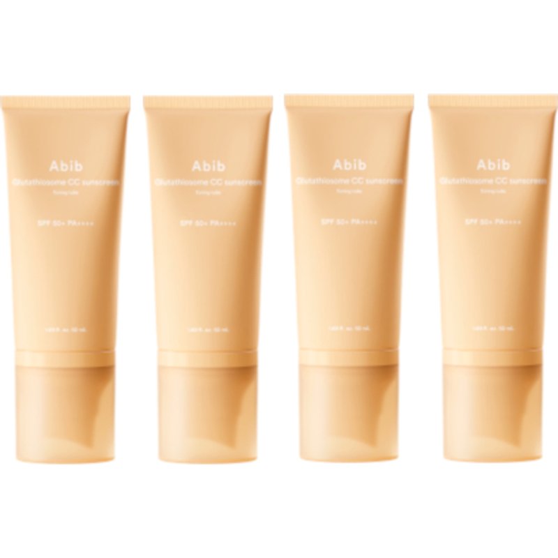 Abib - Glutathiosome CC Sunscreen Toning Tube SPF 50+ PA++++ - 50ml (4ea) Set