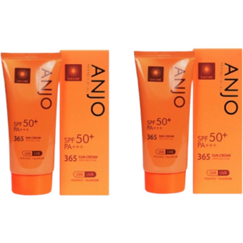 ANJO - 365 Sun Cream SPF50+ PA+++ - 70g (2ea) Set