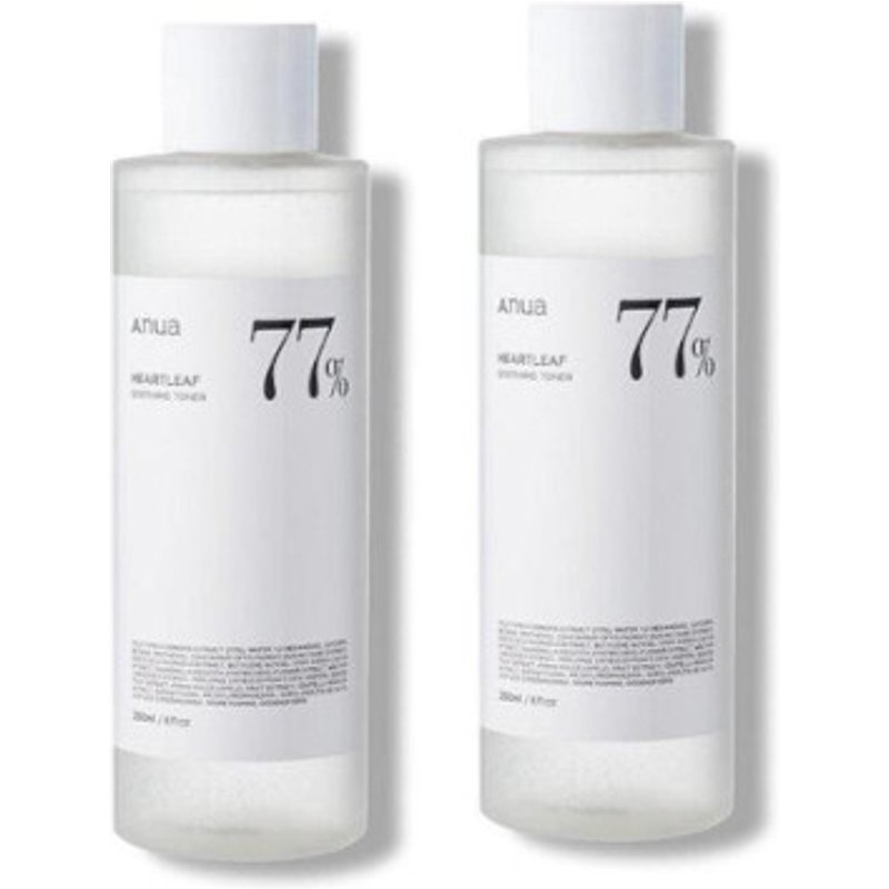 ANUA - Heartleaf 77% Soothing Toner (Mini Size) - 40ml (2ea) Set
