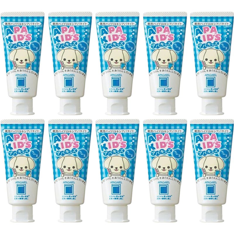 APAGARD - Apa-Kids Toothpaste - 60g (10ea) Set