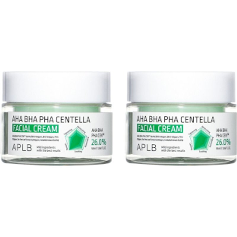 APLB - AHA BHA PHA Centella Facial Cream - 55ml (2ea) Set
