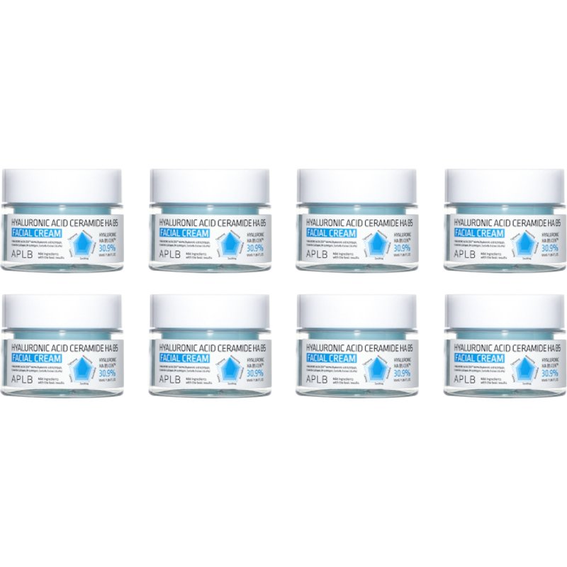 APLB - Hyaluronic Acid Ceramide HA B5 Facial Cream - 55ml (8ea) Set