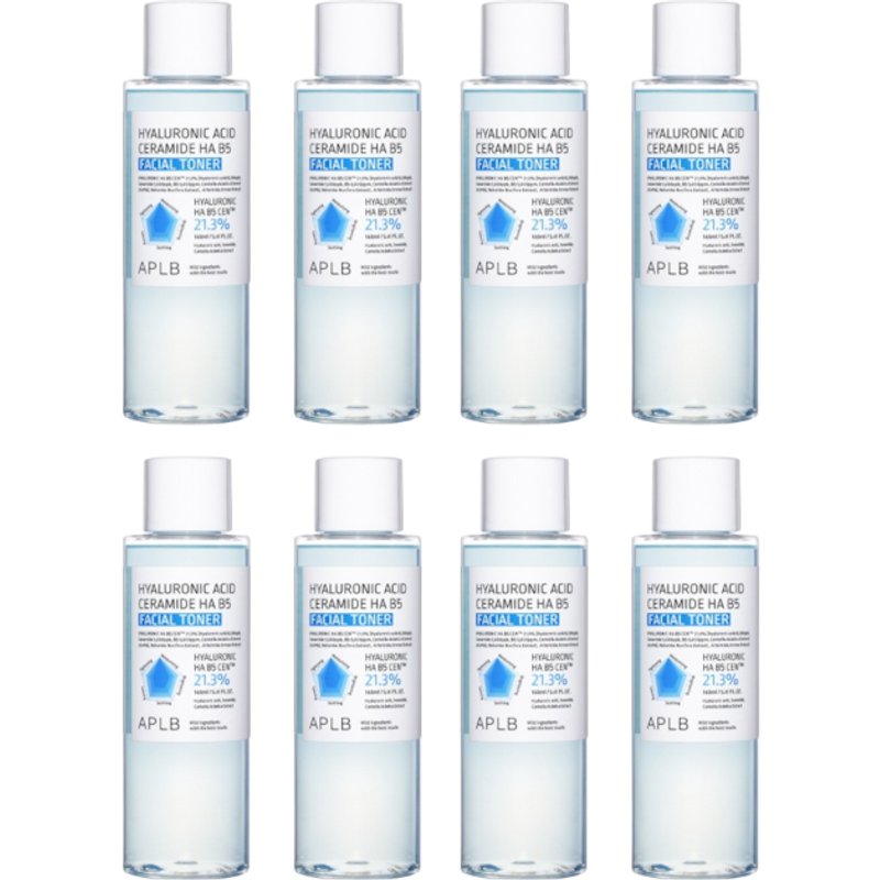APLB - Hyaluronic Acid Ceramide HA B5 Facial Toner - 160ml (8ea) Set