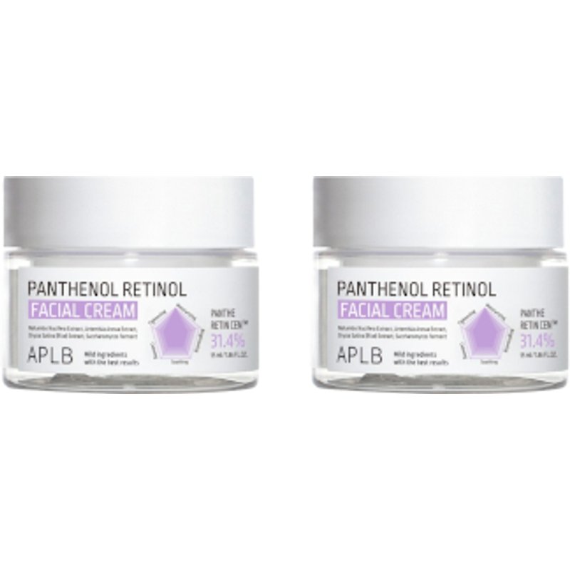 APLB - Panthenol Retinol Facial Cream - 55ml (2ea) Set