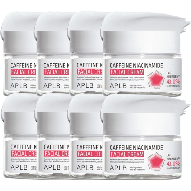 APLB - Caffeine Niacinamide Facial Cream - 55ml (8ea) Set