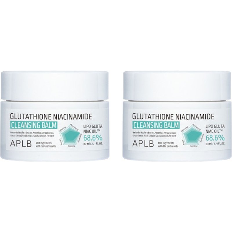 APLB - Glutathione Niacinamide Cleansing Balm - 80ml (2ea) Set