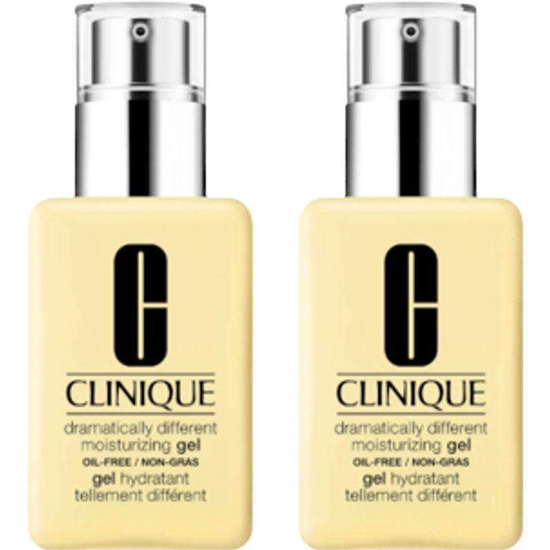 Clinique Dramatically Different Moisturizing Gel (Oil Free) - 125ml (2ea) Set