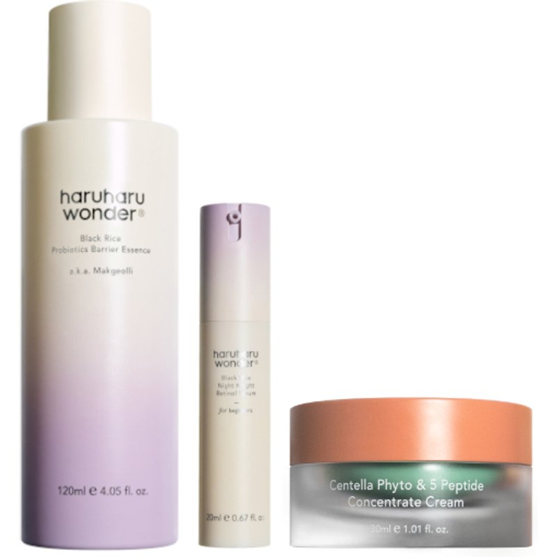 haruharu wonder - Skin Minimalists Black Rice Night Routine Set