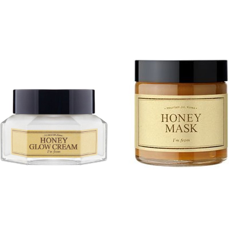 I'm From - Honey Mask - 120g (1ea) + Honey Glow Cream - 50g (1ea) Set