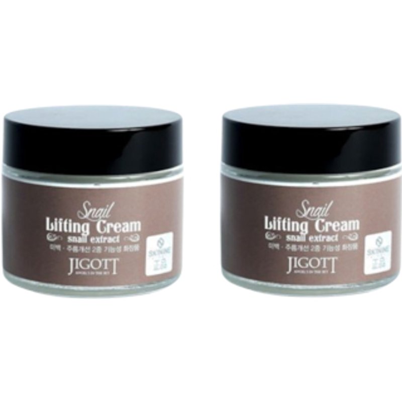 Jigott - Snail Lifting Cream - 70ml (2ea) Set