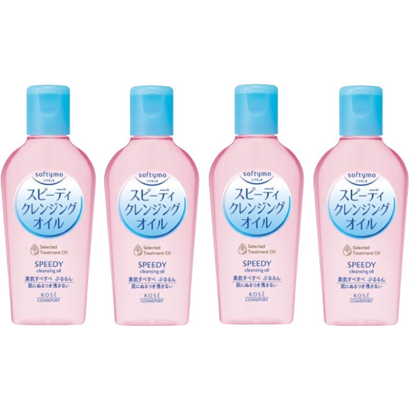Kose - Softymo Speedy Cleansing Oil - 60ml (4ea) Set
