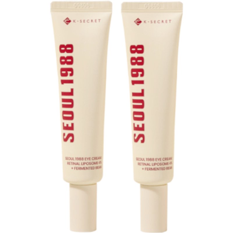 KSECRET - SEOUL 1988 Eye Cream : Retinal Liposome 4% + Fermented Bean - 30ml (2ea) Set