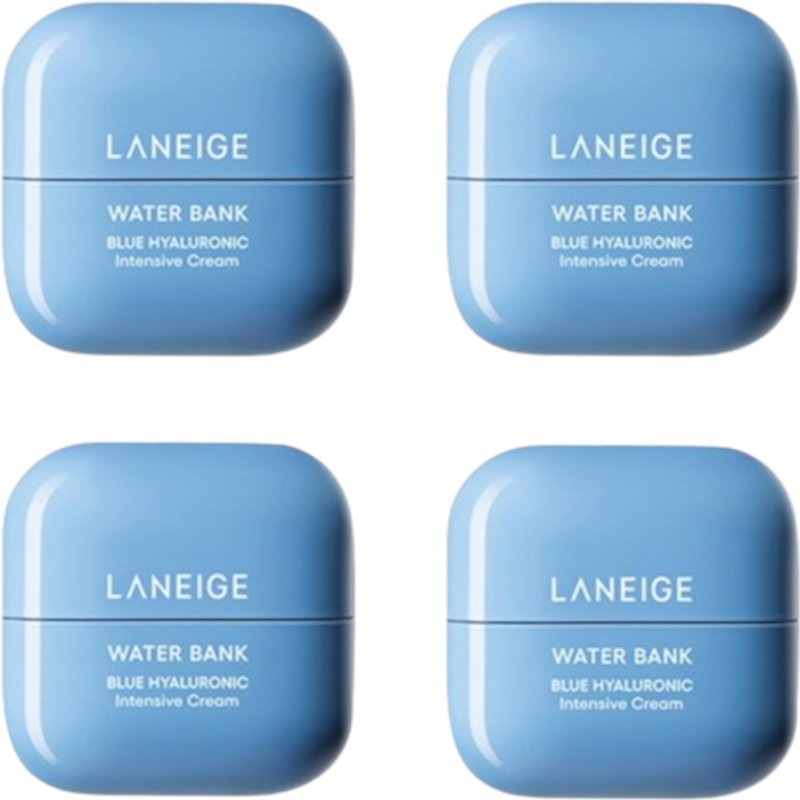 LANEIGE - Water Bank Blue Hyaluronic Intensive Cream - 50ml (4ea) Set