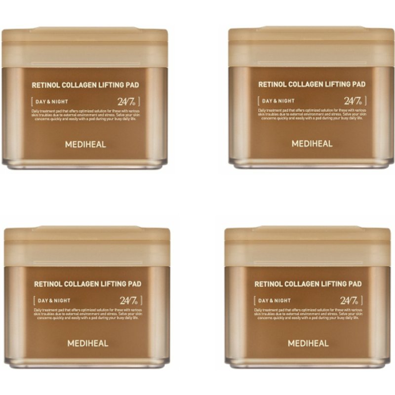 Mediheal - Retinol Collagen Lifting Pad - 100ea (4ea) Set