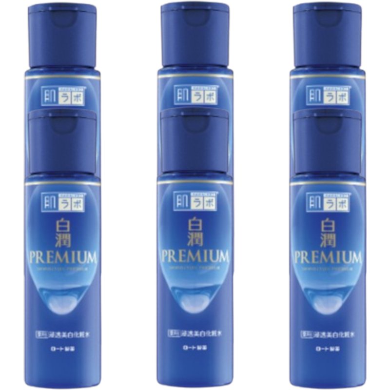 Rohto Mentholatum - Hada Labo - Shirojyun Premium Whitening Lotion 170ml - Moist (Japan Version) - 170ml - 2021 Version (6ea) Set